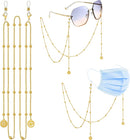 Violet and Brooks Hypoallergenic, nickel free, Eyeglass Chain or Mask Holder