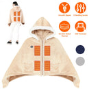 Wearable Heated Blanket with 8 Heating Zones and 3 Temp Levels