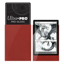 PRO-Gloss Standard Deck Protector Sleeves (Red)