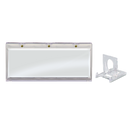 187mm Double Booklet Card UV ONE-TOUCH® Magnetic Holder