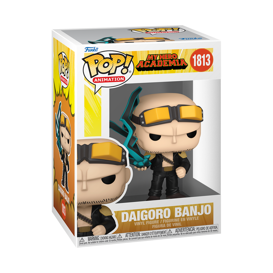 PREORDER (Estimated Arrival Q1 2025) POP Animation: My Hero Academia - Daigoro Banjo with Blackwhip)