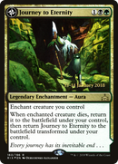 Journey to Eternity // Atzal, Cave of Eternity (PRE-160S) - Rivals of Ixalan Promos: (compasslanddfc) Foil