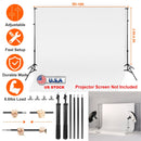 Photography Backdrop Stand 6.5x10ft Adjustable Heavy Duty