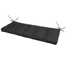 Bench Seat Cushion For Indoor Outdoor Furniture Non Slip Long Chair Cushion with Ties Strap Swing Cushion 51.18x19.68IN For Garden Patio Balcony Entr