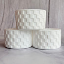 WHITE CHECKERS Tumbler Boot -fits 20-40oz New!