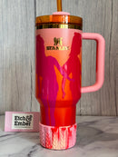 PEACH TWIST MACRAME Tumbler Boot