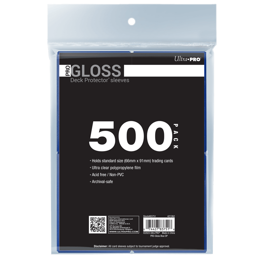 PRO-Gloss Standard DECK PROTECTOR® Sleeves Bundle (500ct)