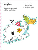 Color, Cut, and Fold: Ocean Animals