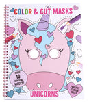 Color & Cut Masks: Unicorns