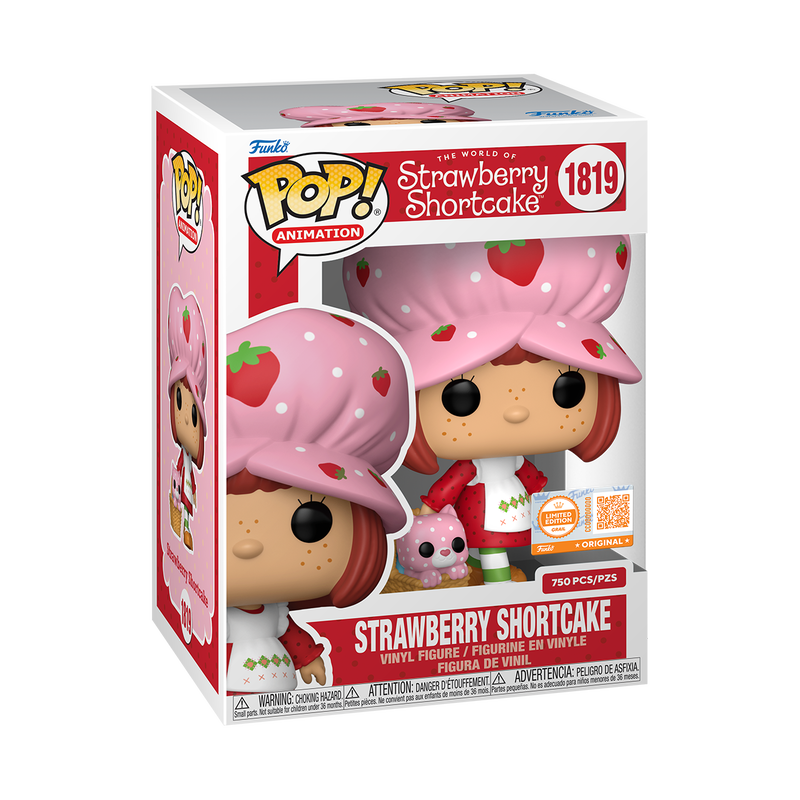 Pop! Strawberry Shortcake with Custard with Pop! Protector LE750