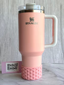 Peach Waffle Tumbler Boot -Fall fits 20-40oz