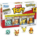 Funko Bitty Pop! Pokemon Mini-Figure 4-Pack - Select Figure(s)