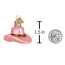 Mini Cowgirl Hat Ornament