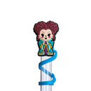 WITCHY SISTERS Straw Topper