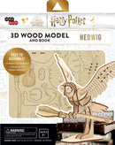 IncrediBuilds: Harry Potter: Hedwig 3D Wood Model and Book