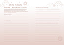 Sun Moon Rising Astrology Notebook Set
