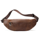 High-end Full-grain Leather Chest Bag