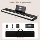 88 Keys Velocity-Sensitive Piano Keyboard with French DREAM Audio Source-Black