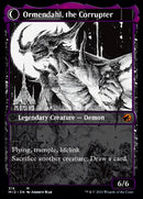 Jerren, Corrupted Bishop // Ormendahl, the Corrupter (MID-316) - Innistrad: Midnight Hunt: (Showcase, Double Faced Transform) Foil
