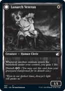 Lunarch Veteran // Luminous Phantom (DBL-027) - Innistrad: Double Feature: (Double Faced Transform)