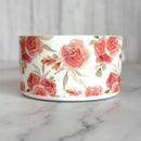 Peony Floral White Tumbler Boot