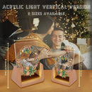 Personalized Night Light for Teen Girls with Name | Tropical Wreath with Teen Icons | Bedroom Decor Gift