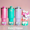 Pucker Peach Coquette WAFFLE Tumbler Boot