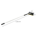 21FT Telescoping Snow Roof Rake Aluminum Tube Non-Slip Handle