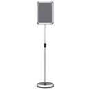 Adjustable Sign Holder Stand with 360° Rotation - 8.5 x 11 Inch