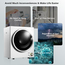 1.5 Cu .ft Clothes Dryer with with Stainless Steel Wall Mount
