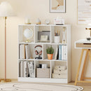 8-Cube Bookcase 3-Tier Storage Organizer with Anti-Tip Kit