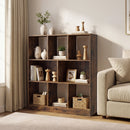 8-Cube Bookcase 3-Tier Storage Organizer with Anti-Tip Kit
