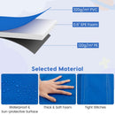 8-16 FT Trampoline Pad Replacement Safety Pad with Fixing Straps (Blue)