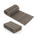 8 Ft Outdoor Garden Pathway Patio Roll Out Straight Walkways with Metal Wire Connection