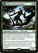 Nissa, Vastwood Seer // Nissa, Sage Animist (PRE-189S) - Magic Origins Promos: (originpwdfc) Foil