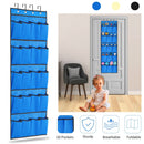 Over the Door Shoes Rack 20-Pocket Organizer 5-Layer Hanging Storage Shelf for Kids Shoes Closet Cabinet Slippers Small Toys