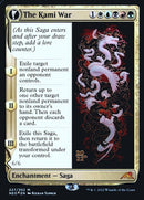 The Kami War // O-Kagachi Made Manifest (PRE-227S) - Kamigawa: Neon Dynasty Promos: (fandfc, enchantment) Foil