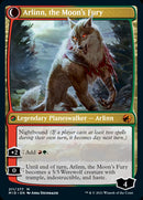 Arlinn, the Pack's Hope // Arlinn, the Moon's Fury (MID-211) - Innistrad: Midnight Hunt: (Double Faced Transform) Foil