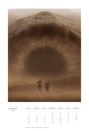 2025 The Art and Soul of Dune Poster Wall Calendar