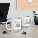 Dream Big Owl Mug โ Personalized 11oz Cute Nursery Coffee Cup