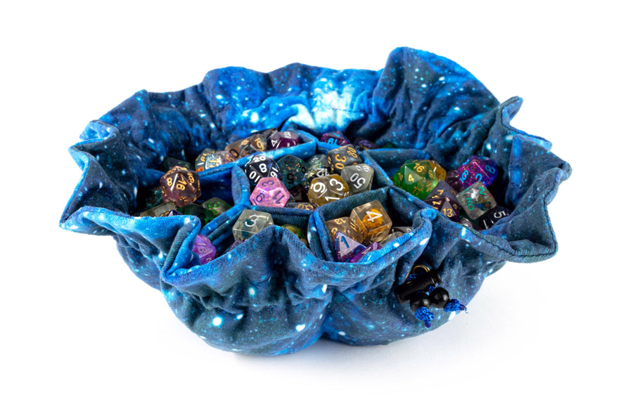 MDG Dice Bag with Pockets: Galaxy