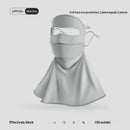Summer Cycling Full-Face Sun-Protective Mask And Hat Combo
