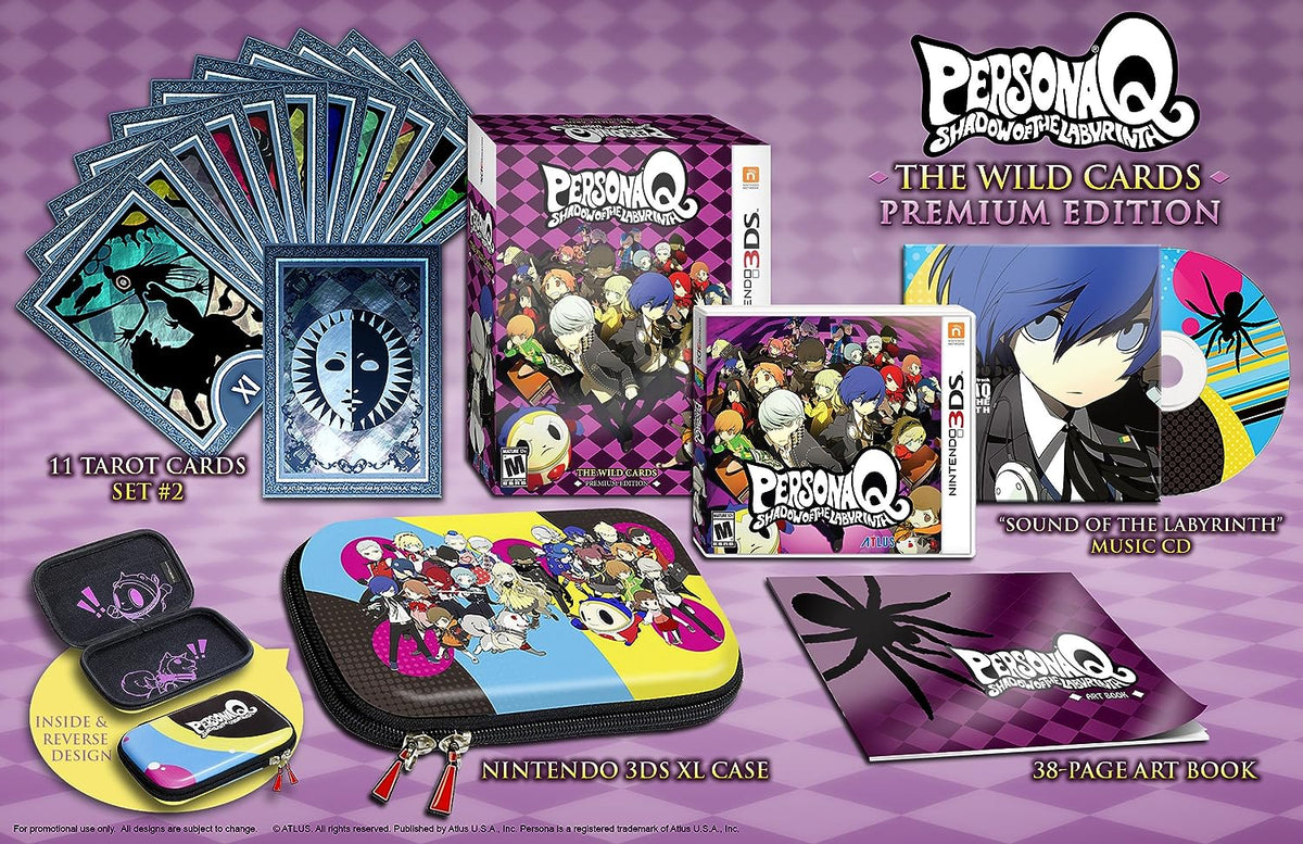 Persona Q: Shadow of the Labyrinth: Wild Cards Premium Edition