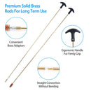 Universal Gun Cleaning Kit Gun Cleaning Brushes Mops Muff Guard w/ Carrying Case For Rifles Pistols Handguns Shotguns