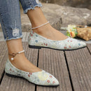 Point Toe Flats Slip-Ons