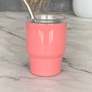 Mini Stainless Steel Tumbler with Straw