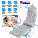 Full Body Bath Pillow with Lumbar Support & Suction Cups