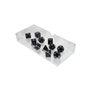 Ultra PRO: 11-Dice Set - Eclipse (Jet Black)