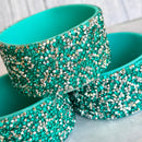 SEAFOAM DRUZY BLING Tumbler Boot -fits 40oz New!