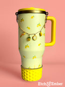 Lemons Deluxe Tumbler Charm Necklace